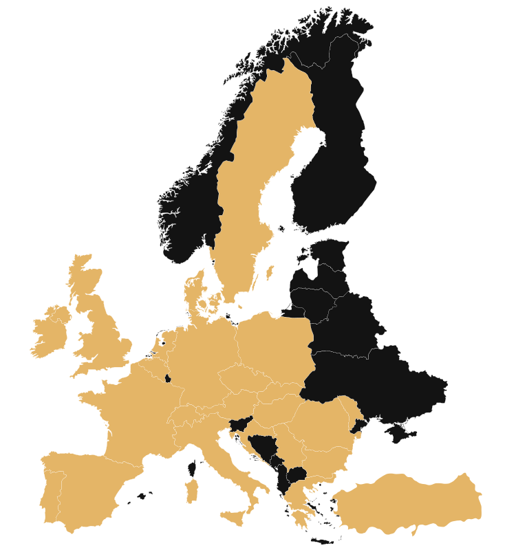 Europe Dealer Map